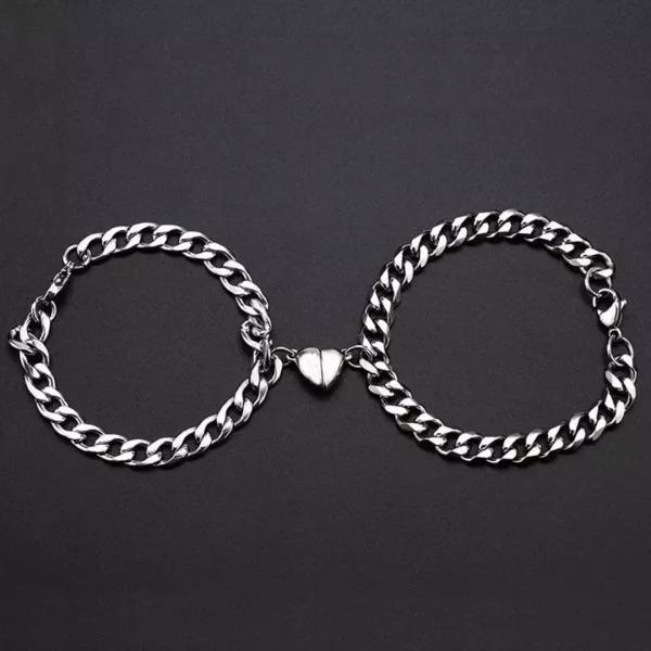 JEWELS Heart Couple Bracelet For Women and Men