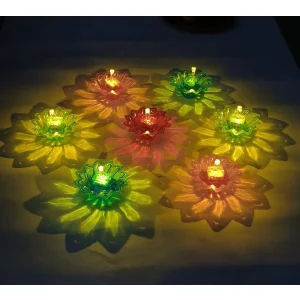 Water Sensor Diya - E-Diya Lights Led Candle Diyas for Diwali Decoration Home