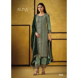 Women's Heavy Designer Kurta-Pant and Dupatta Set