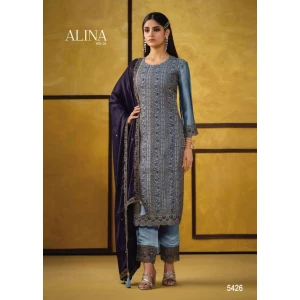 Women's Heavy Designer Kurta-Pant and Dupatta Set