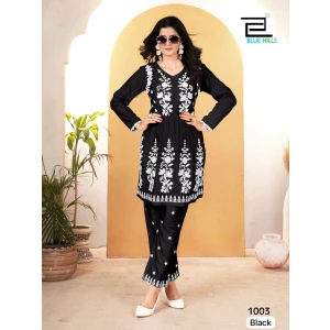 Women's Top + Pant  Coo-rd Set collection in Lakhnavi Work