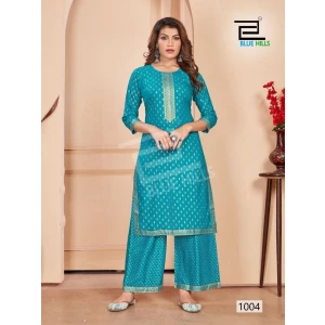 Women's Kurti and Plazzo set available in beautiful