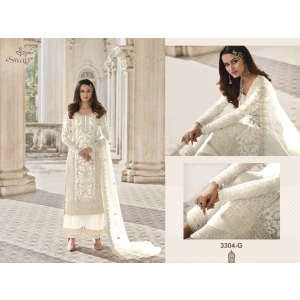 Women's Trending Rayon Top With Cotton Thread Embroidered Work And Plazzo