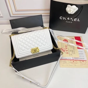 Women’s Chanel Le Boy Leather Handbag