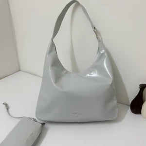 Women’s Charles & Keith Lumen Slouchy White Shoulder cum Handbag
