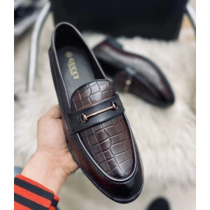 Men’s Gucci Round Toe Loafers | Premium Moccasins