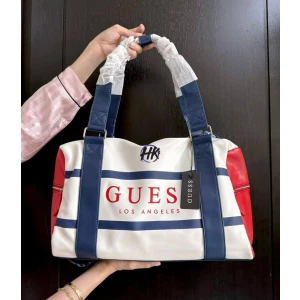 Latest Guess White Duffle Bag