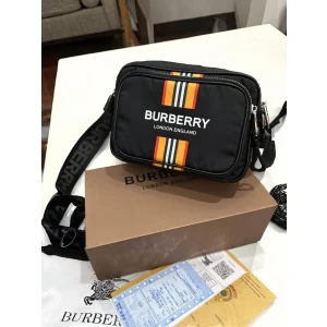 Unisex Burberry Printed Nylon Crossbody Bag