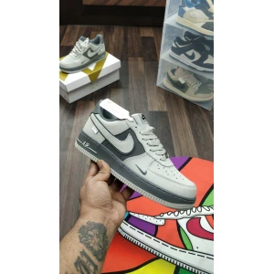 Mens Nike Air Force 1 "Crock Grey" Sneakers
