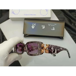 Unisex Off White Roma Havana Designer Eye wear Luxury Sunglasses