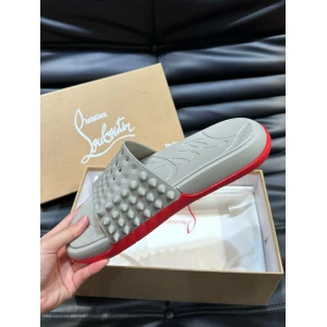 Men’s Christian Louboutin Take It Easy Mules | Premium Slides