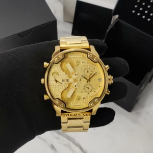 Diesel Big Daddy Mr.daddy 2.0 Chronograph Golden Watch For Men