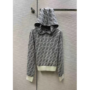 Women's Fendi FF Monogram Hoodie