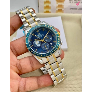 Men's Omega Speedmaster 7A Dual Tone Watch