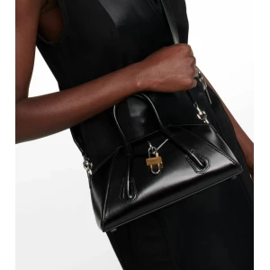 Women's Givenchy Antigona Leather Black Mini Shoulder Bag with Strap