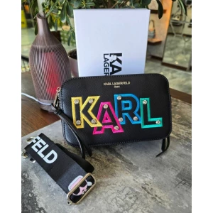 Karl Lagerfeld K-Ikonik Camera Crossbody Bag