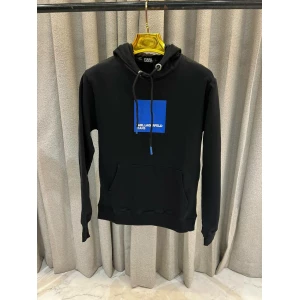 Men’s Karl Lagerfeld Logo Black Premium Hoodie