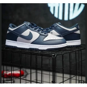Men's Nike SB dunk Panda Blue Grey Sneakers