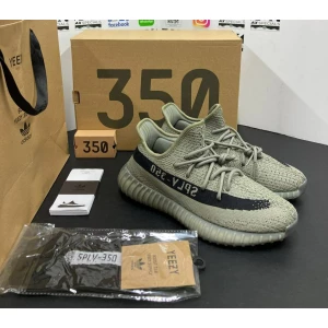 Men's Adidas Yeezy Sply 350 V2 Granite semi UA With Full Accessories