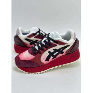 Men's Latest Onitsuka Tiger Moage "Wine-Red"  Sneakers