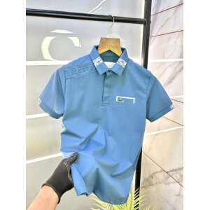 Men's Lacoste Premium Blue Polo T-shirt