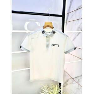 Men's Lacoste Cotton White Polo T-shirt