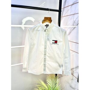 Tommy Hilfiger Premium oxford White Full Sleeve shirt for Men