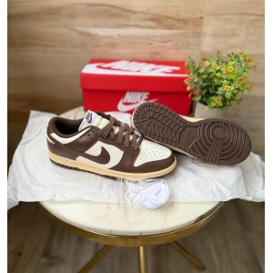 Nike SB Dunk Mocha Brown White Sneakers