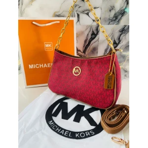 Women's Michael Kors All Over MK Sling Bag with Shoulder Strap