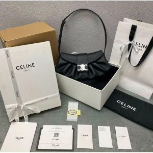 Women's Celine Teen Polly Medium Genuine Calf Skin Leather Bag