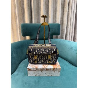 Women's Christian Dior Oblique Crossbody Bag
