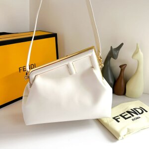 Women's Fendi First White Leather Bag
