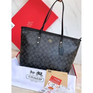 Women's Coach CC Monogram Signature Office Tote Bag
