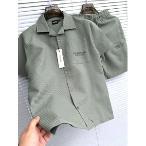 Men's Essentials Half Shirt & Shorts CO-ORD Set