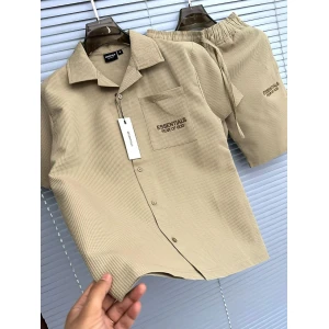 Men's Essentials Half Shirt & Shorts CO-ORD Set