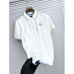 Men's Fred Perry White Polo Tshirt